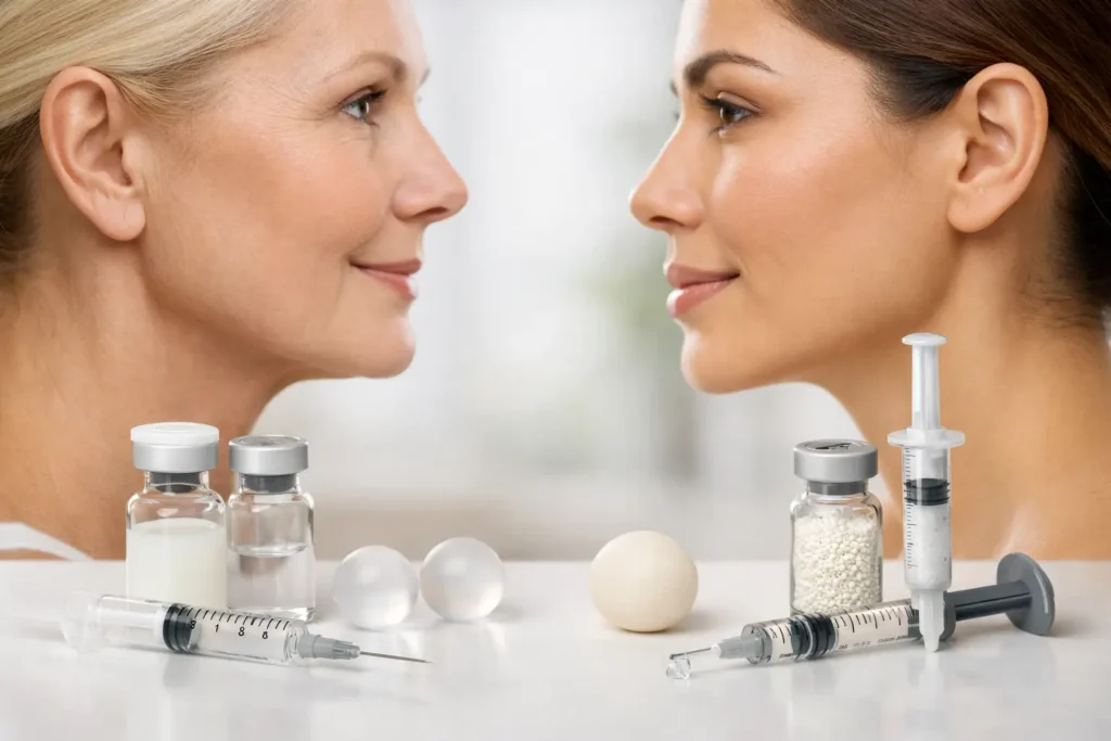 Sculptra vs Radiesse Comparison for Facial Volume