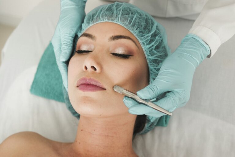 Injector consulting with a patient about Botox vs filler options