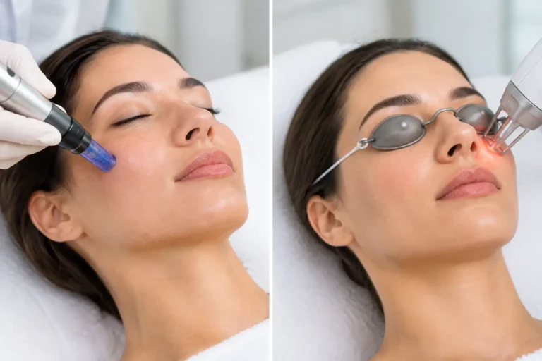 Microneedling vs Laser Resurfacing Compared
